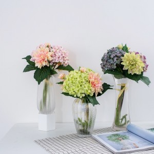 Hot Vanzare Frumos romantic denunta denunta de decorare Bridal Bouquet Floarea de mătase artificiale