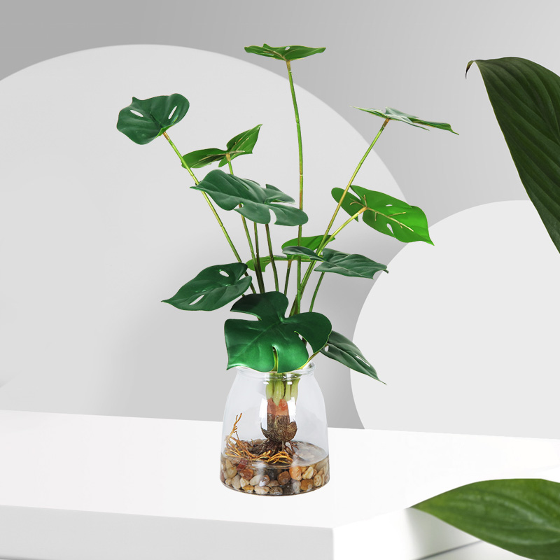 Vânzarea fierbinte proiectată recent de înaltă calitate en-gros de plante artificiale artificiale decorative