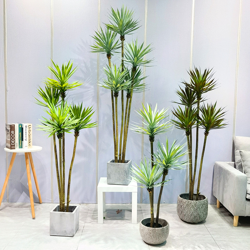 Explorați eleganțanaturii cu arborele artificial de plastic agave sisalana!